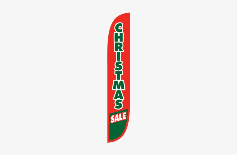 12ft Christmas Sale Feather Flag Red & Green - Lookourway Christmas Sale Red & Green Feather Flag, transparent png #2374311