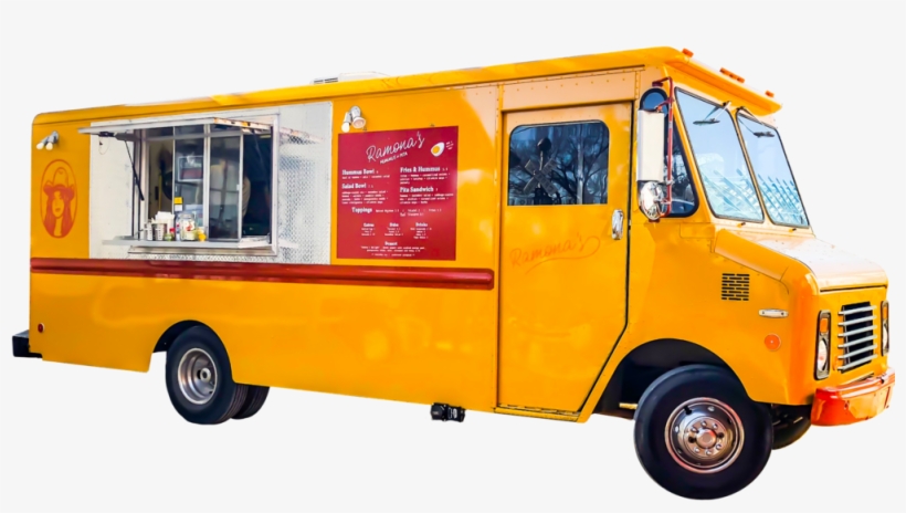 Truck - Ramona's Hummus & Pita, transparent png #2374880