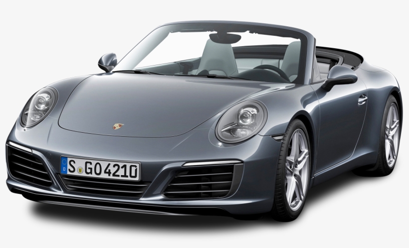 Grey Porsche 911 Carrera Car - Porsche 911 Soft Top, transparent png #2374881