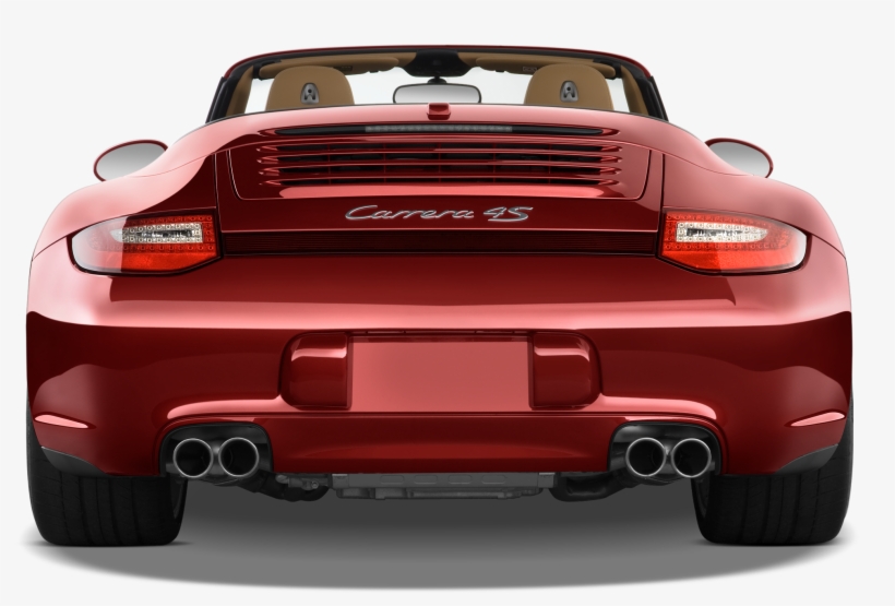 15 - - Red Porsche Carrera 4 S Convertible 2004, transparent png #2374974
