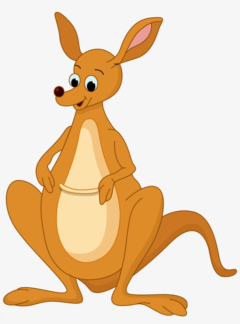 Australian Kangaroo Kangaroo Clipart Kangaroo Png Image - Kangaroo Cartoon, transparent png #2375267