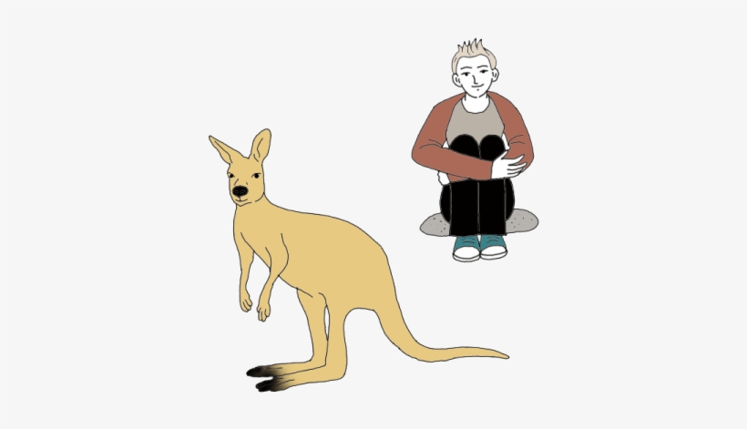 Kangaroo - Portable Network Graphics, transparent png #2375365