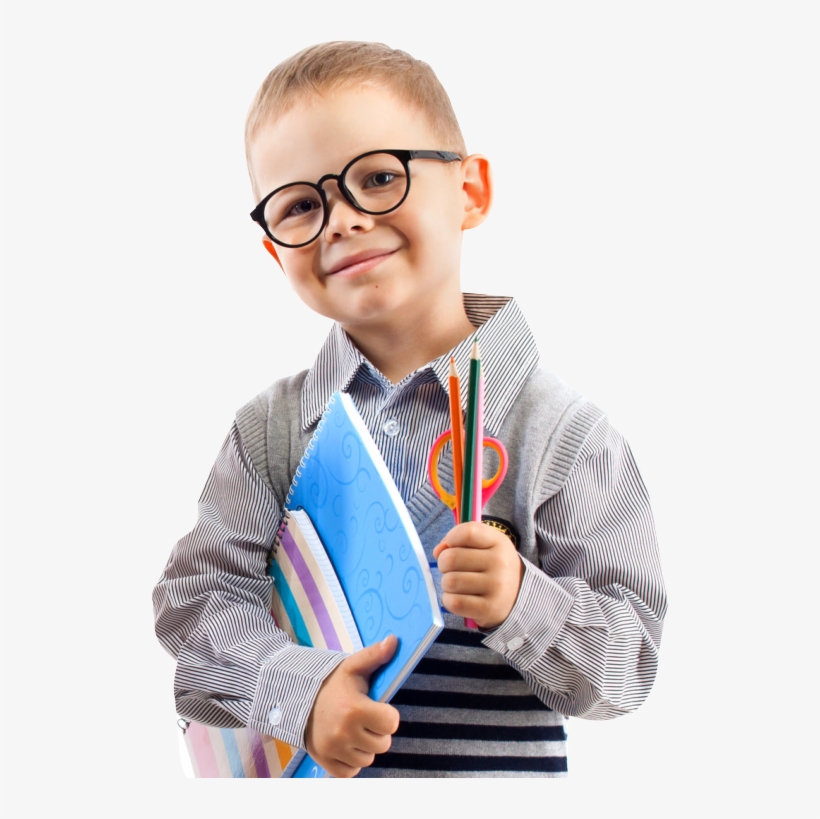Little Boy Holding His School Materials - 101 Tips For First Grade Homeschooling [book], transparent png #2375589
