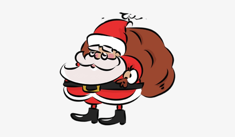 Clipart Library Interview Claus Of His Busy Schedule - Santa Claus, transparent png #2375656