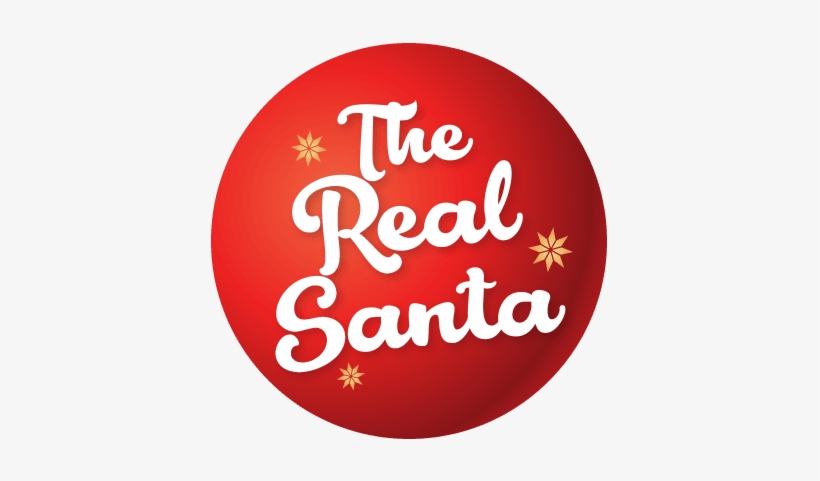 The Real Santa Logo Circle - Santa Claus, transparent png #2375715