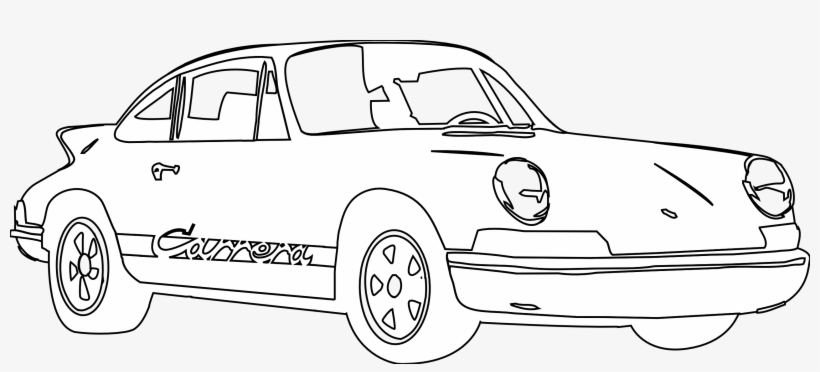 Porsche 911 Carrera White October 2011 Openclipart, transparent png #2375858