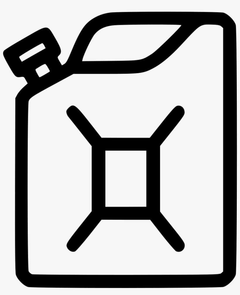 Fuel Can Gas Gasoline Comments Gas Can Svg Free Transparent PNG