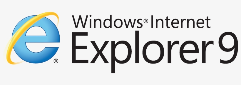 Windows Internet Explorer 9 - Internet Explorer 9 Logo, transparent png #2376075