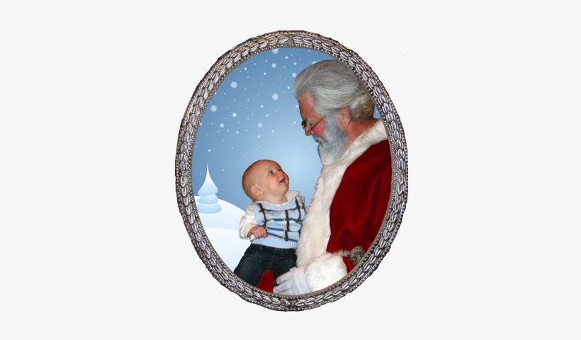 Santa Mike, A Real-bearded Santa, Has Been Delighting - Baby, transparent png #2376177