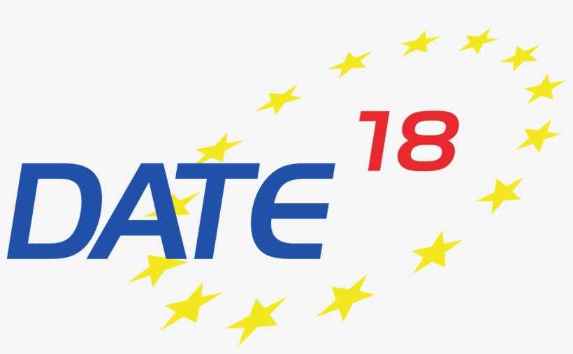 Date 2018 Logo Blue Flat , - Date Conference 2018, transparent png #2376581