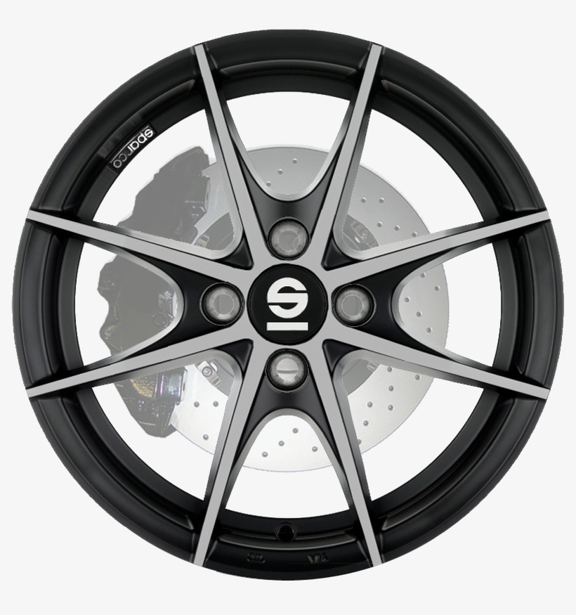 Sparco Trofeo 4 Fume Black Full Polished - Sparco Trofeo 4 16, transparent png #2377140