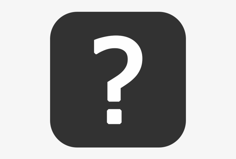 Faq-dark - New Year, transparent png #2377213