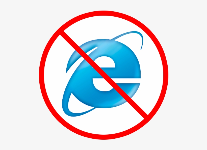 No Internet Explorer - Best Browser For Downloading Other Browsers, transparent png #2377516