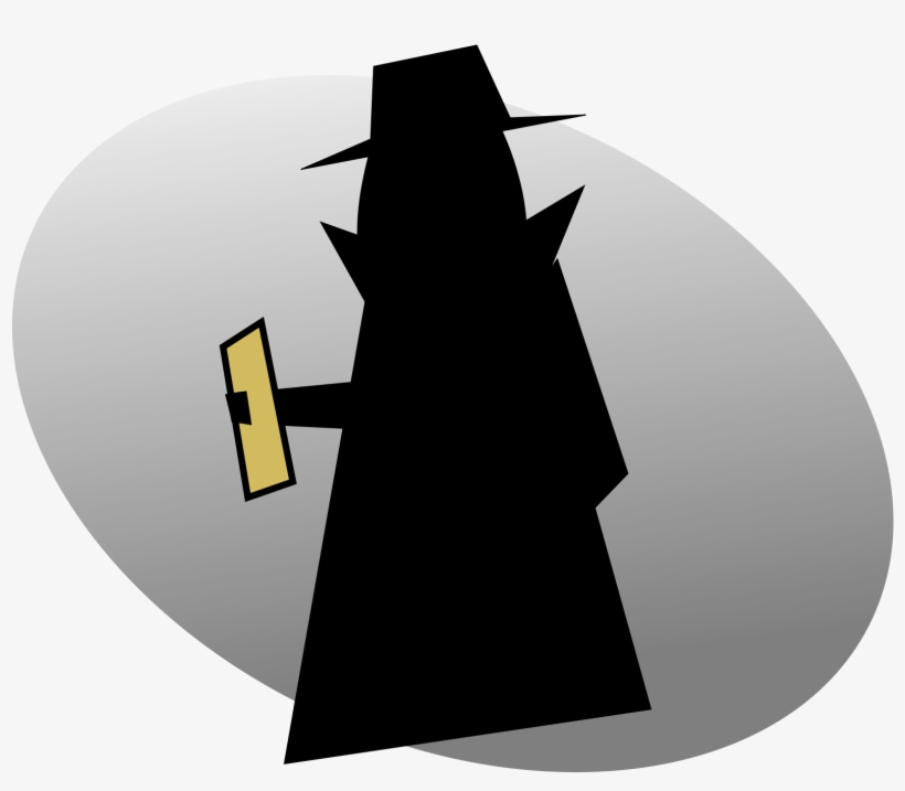 Open - Silhouette Spy, transparent png #2377542
