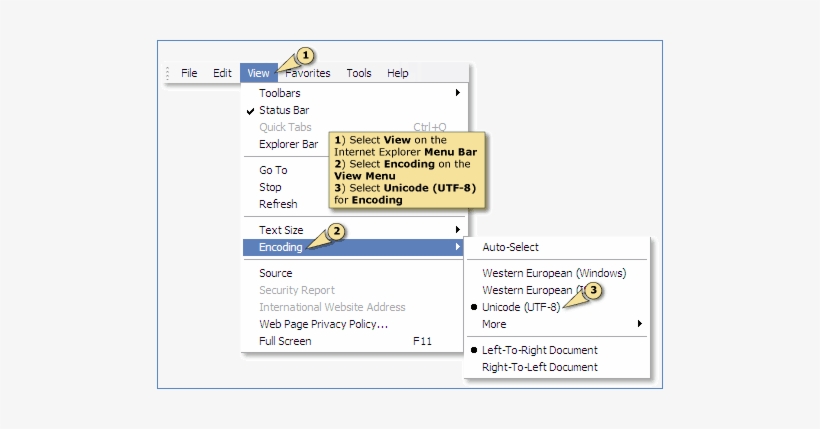 Description - Description - Kb1001 - 3 Encoding - Internet Explorer, transparent png #2377568