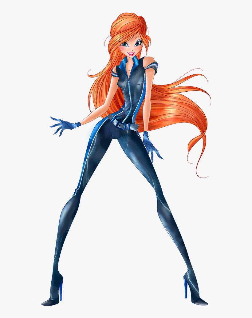 World Of Winx Bloom In Spy Outfit Png Picture - World Of Winx Bloom, transparent png #2377622