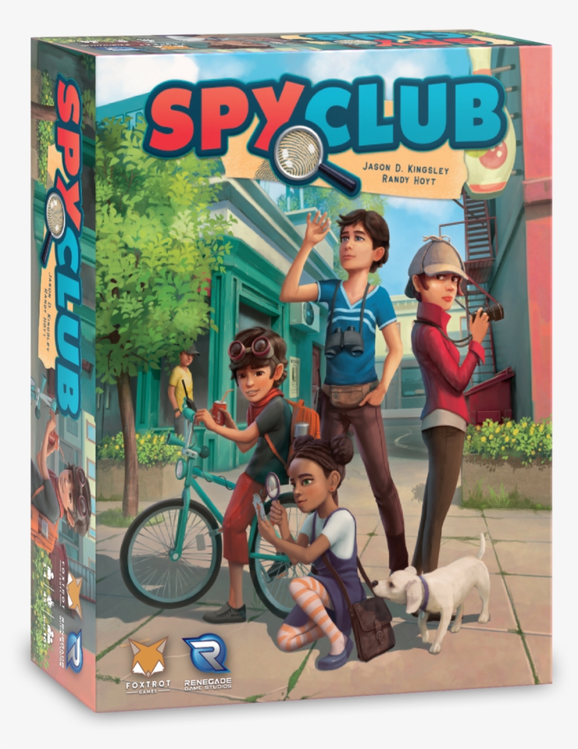 Spyclub 3d Box1 - Spy Club Board Game, transparent png #2377873