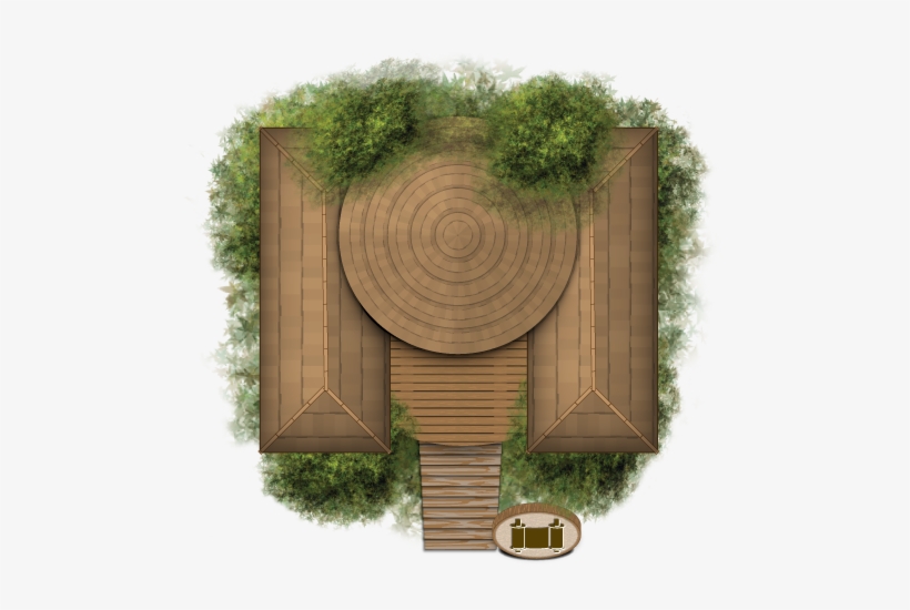 Treehouse Library - Transparent Png Fantasy Map, transparent png #2378590