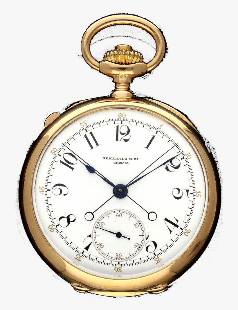 Patek Philippe Split-second Pocket Watch - Watch Waltham, transparent png #2378615