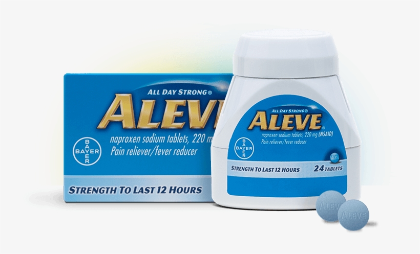 Aleve Caplets For Pain Relief - Advil Back And Muscle, transparent png #2378729