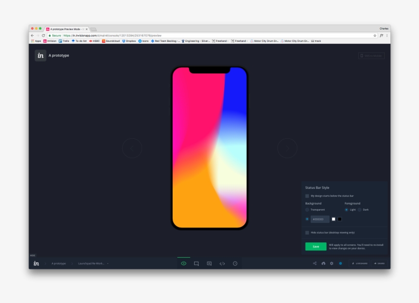 Iphone X Prototype Options - Iphone X Prototype, transparent png #2378869