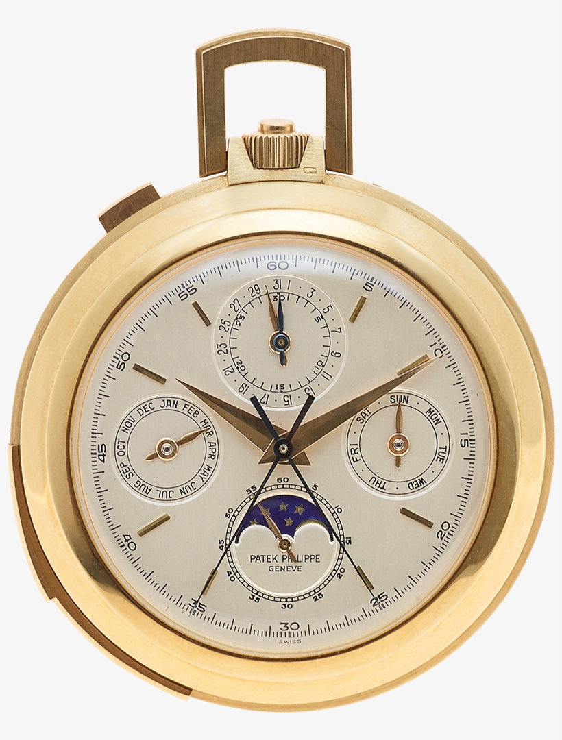 Patek Philippe Pocket Wach, transparent png #2379009