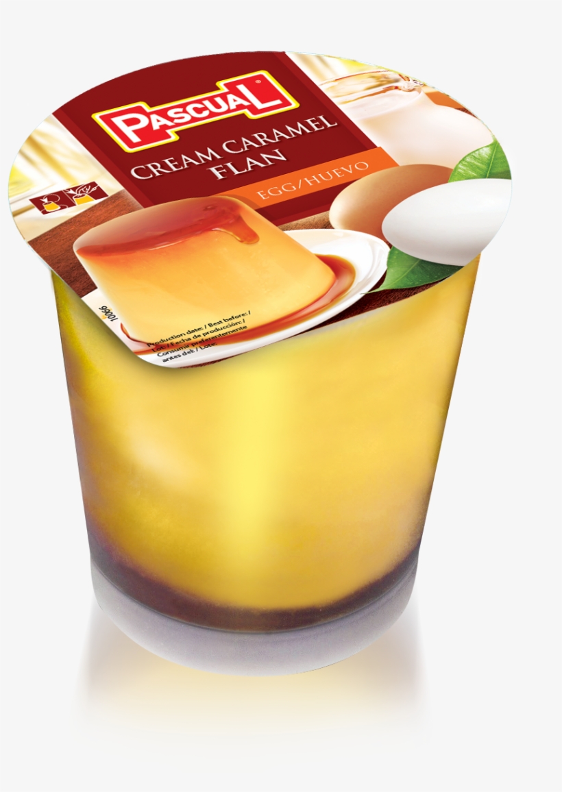 Flan De Huevo - Flan En Vaso Png, transparent png #2379026