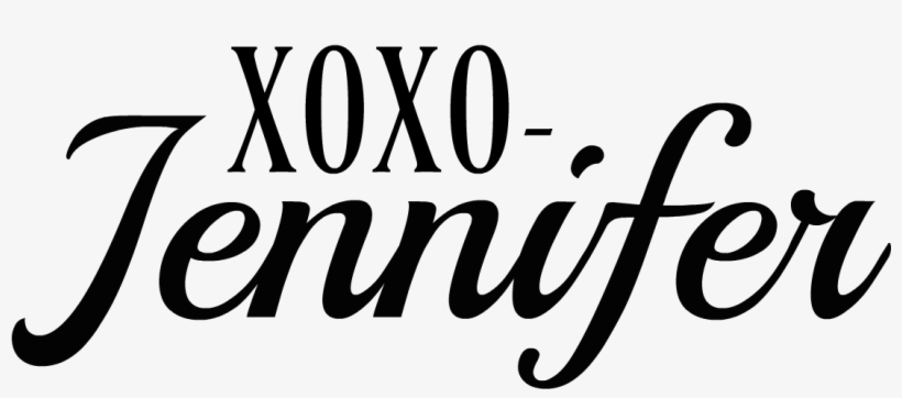 Jennifer Signature - Love Tennis Yard Sign, transparent png #2379173