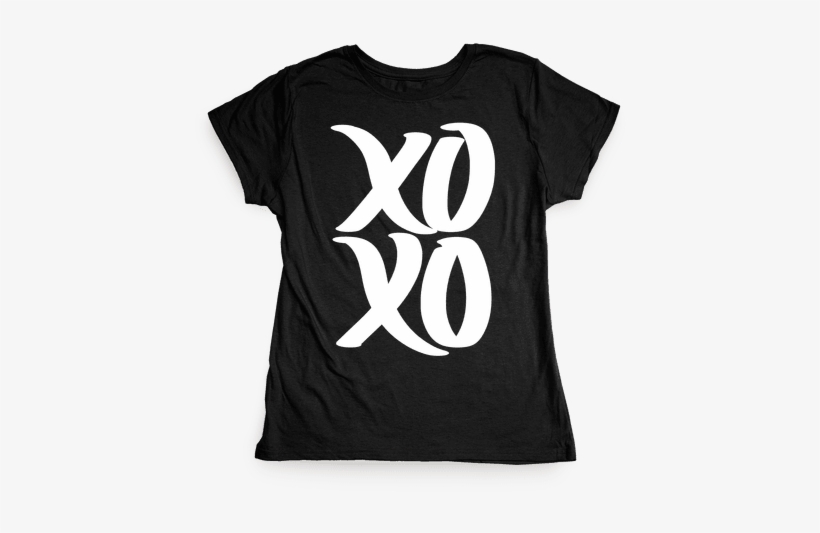 Xoxo Womens T-shirt - Shirt, transparent png #2379352