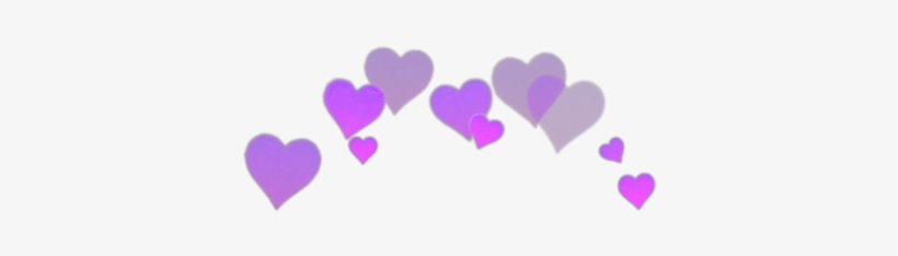 Photo Booth Hearts Png - Heart Crown Png Blue, transparent png #2379456