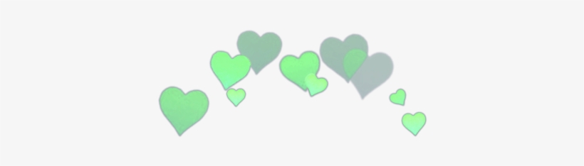Report Abuse - Green Photo Booth Hearts, transparent png #2379458