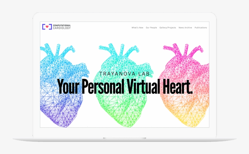 Computational Cardiology Website Displayed On A Computer - Computational Cardiology, transparent png #2379676