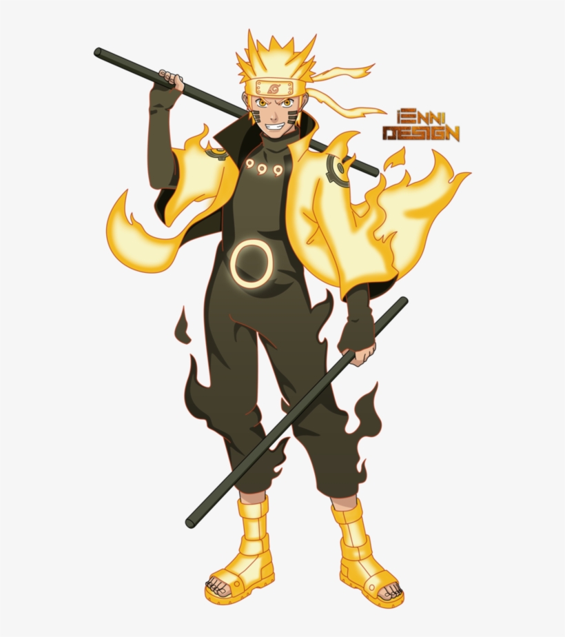 View Fullsize Uzumaki Naruto Image - Naruto Uzumaki 6 Paths, transparent png #2379775