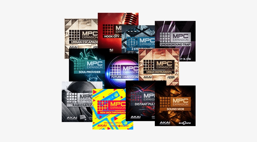 Akai Mpc Software Expansion Bundle 11 In 1 Wav Win - Akai Sound Mob, transparent png #2380685