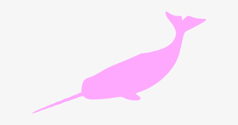 Small - Narwhal Stencil, transparent png #2380844