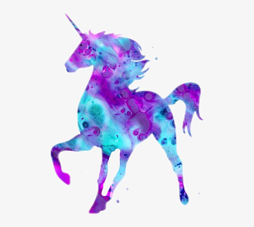 Report Abuse - Unicorn Cake Topper. Round Cake Topper. Edible Rice, transparent png #2382065