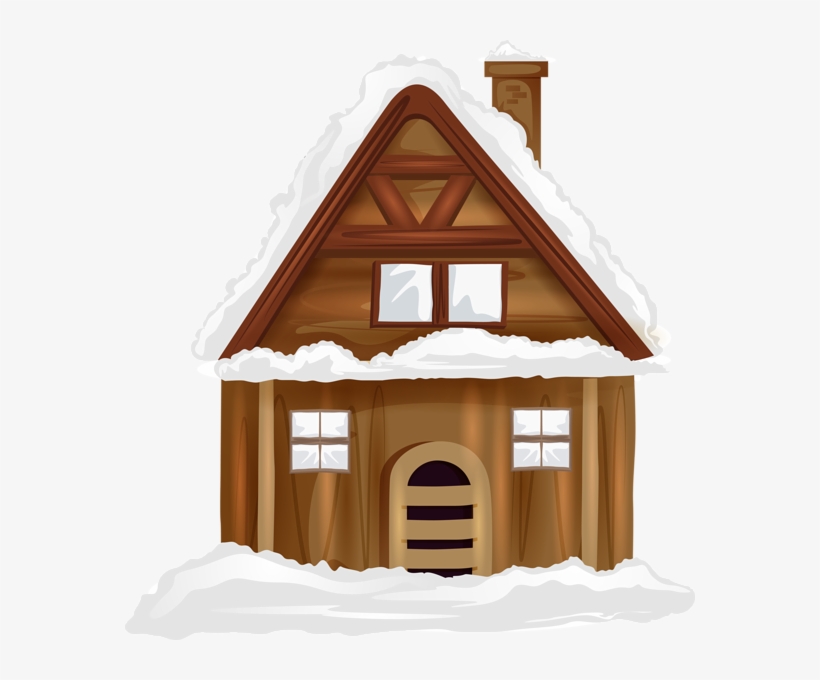 Winter House Transparent Png Image - Winter House Png, transparent png #2382453
