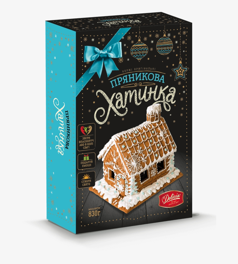 Original Cakes 'gingerbread House' - Crust, transparent png #2382543