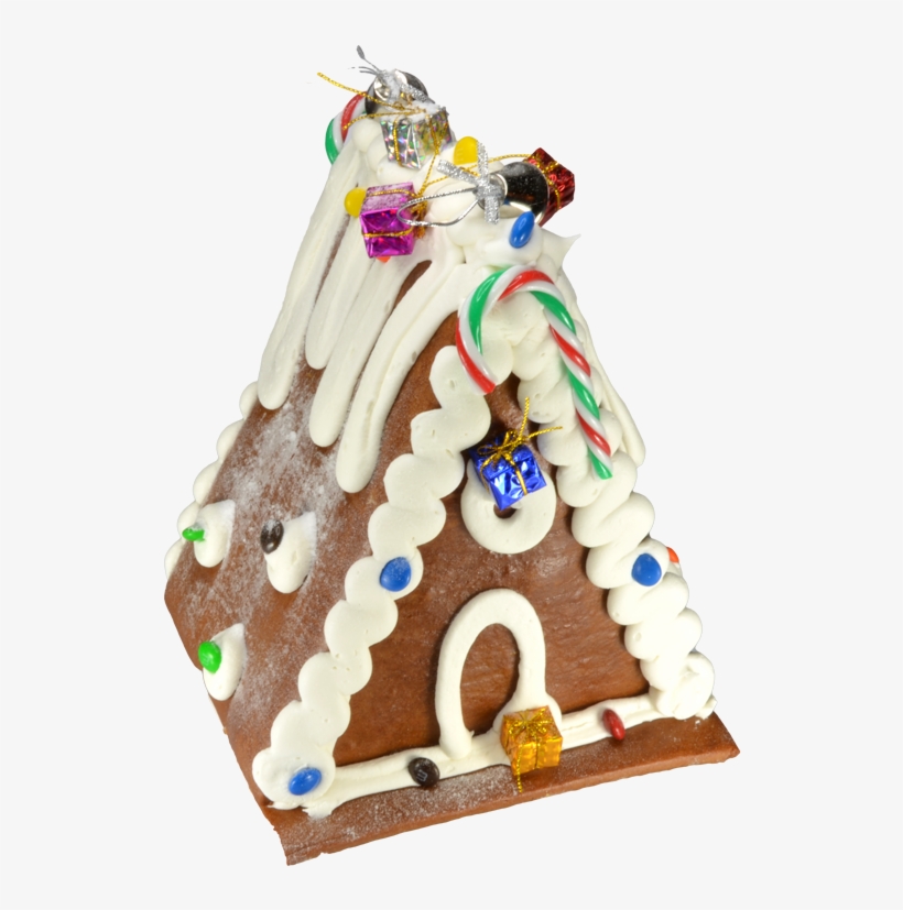 Christmas Gingerbread House - Gingerbread House, transparent png #2382563