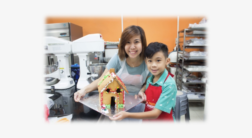 Bake Off Gingerbread House - Junior Bake-off – Parent & Child Christmas Gingerbread, transparent png #2383004