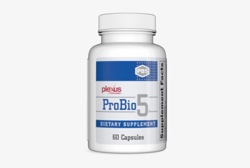 Plexus Slim - Plexus Slim Pro Bio 5 Probiotics Weight Loss 60 Caps, transparent png #2383849