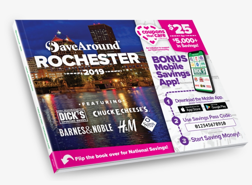 Rochester, Ny 2019 Savearound<sup>®</sup> - 2019 Save Around Coupon Book, transparent png #2383996