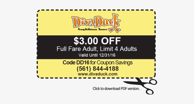 Divaduck Coupon - Divaduck Amphibious Tours, transparent png #2384095