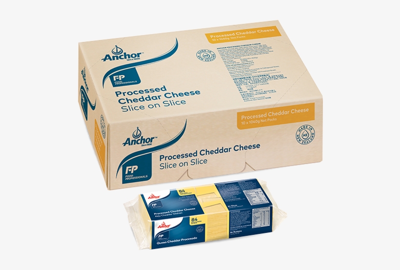Stacking Up The Benefits - Anchor Cheddar Cheese Slice, transparent png #2384326