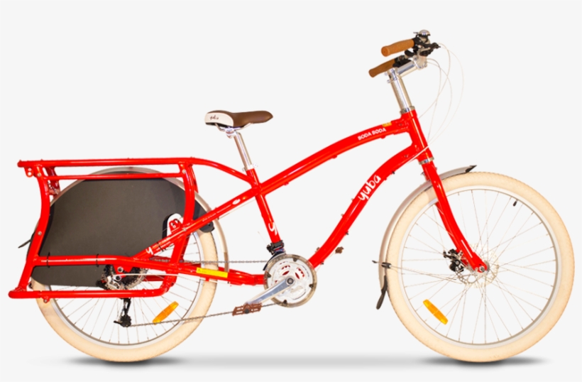 Loading Zoom - Yuba Boda Boda V3 Step-through Cargo Bike, transparent png #2384495