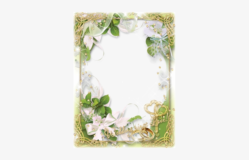 Los Anillos De Boda Aman - Transparent Photo Frames Png Hd, transparent png #2384668