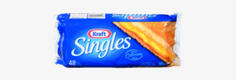 Kraft Cheese Slices Singles Thin 48 Count - Kraft Cheese Slices 48, transparent png #2384688