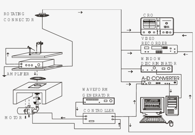 Experimental Setup For Recording And Mechanical Stimulation - Scalable Vector Graphics, transparent png #2384748
