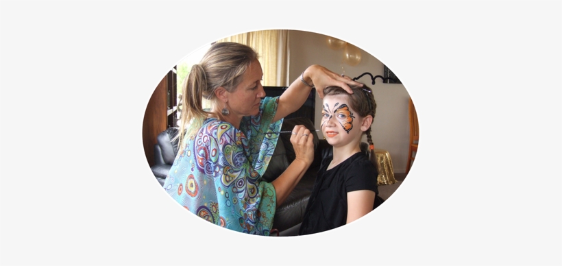 Face Painter - Painting, transparent png #2384947