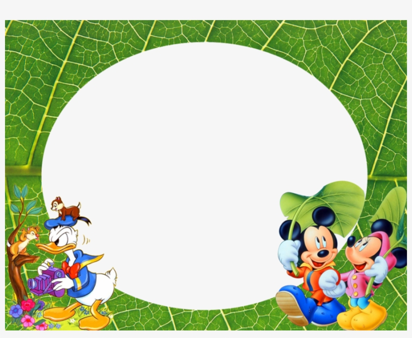 Bordes Para Fotos De Mickey Mouse Clipart Picture Frames - Bordes Para Fotos Mickey Mouse, transparent png #2385110